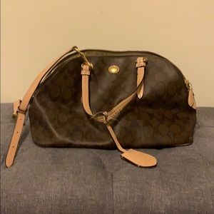 Coach signature Canvas Crossbody Satchel